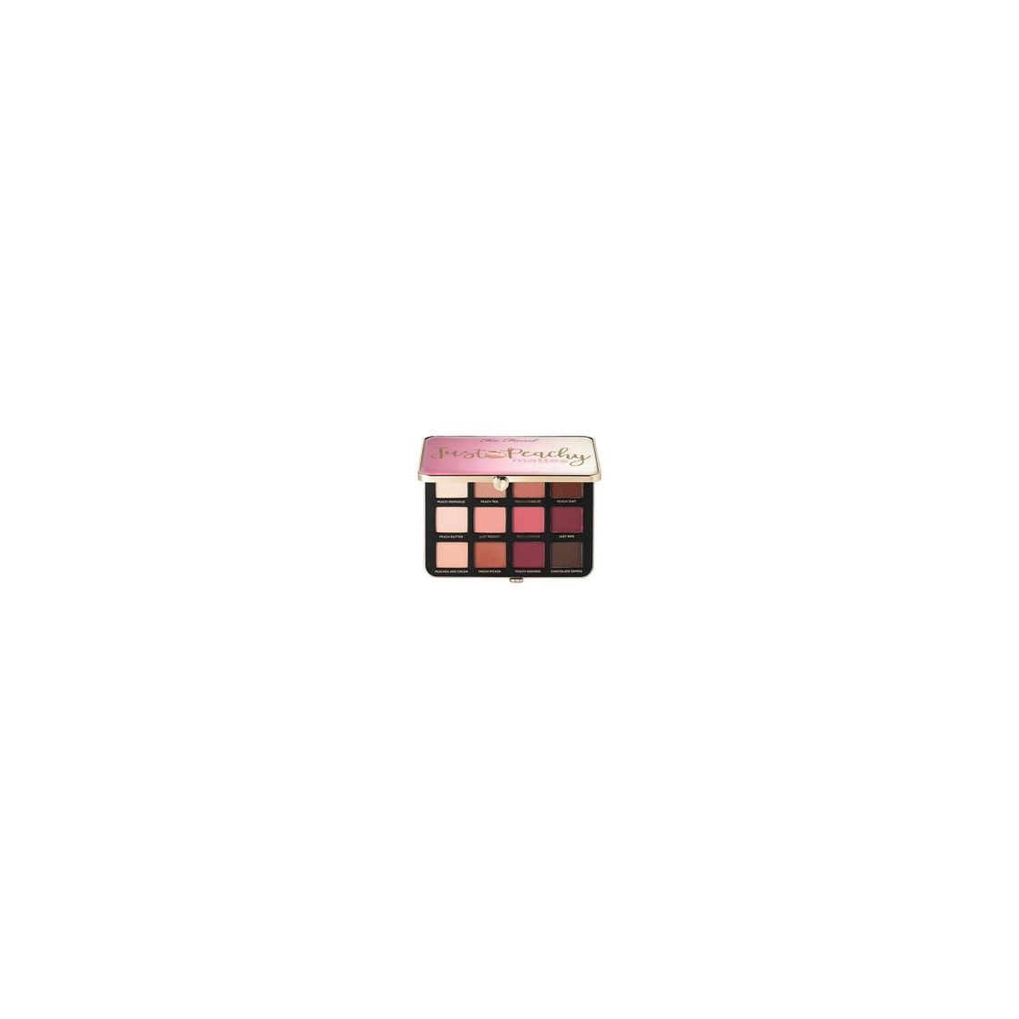 Social Paleta de sombras de ojos de terciopelo mate Just Peachy