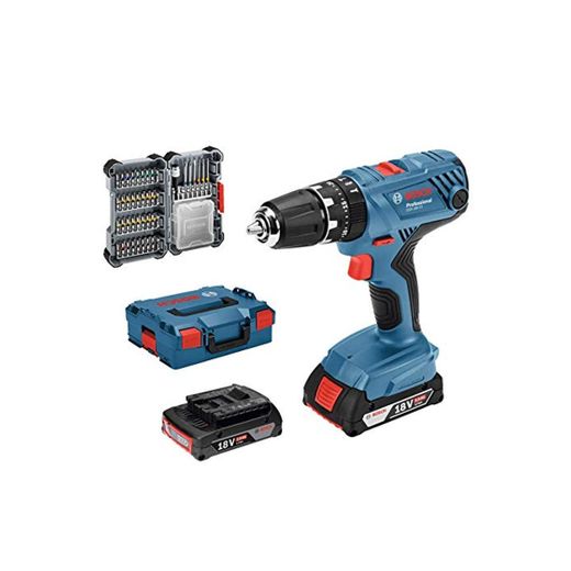 Bosch Professional GSB 18V-21 - Taladro percutor a batería