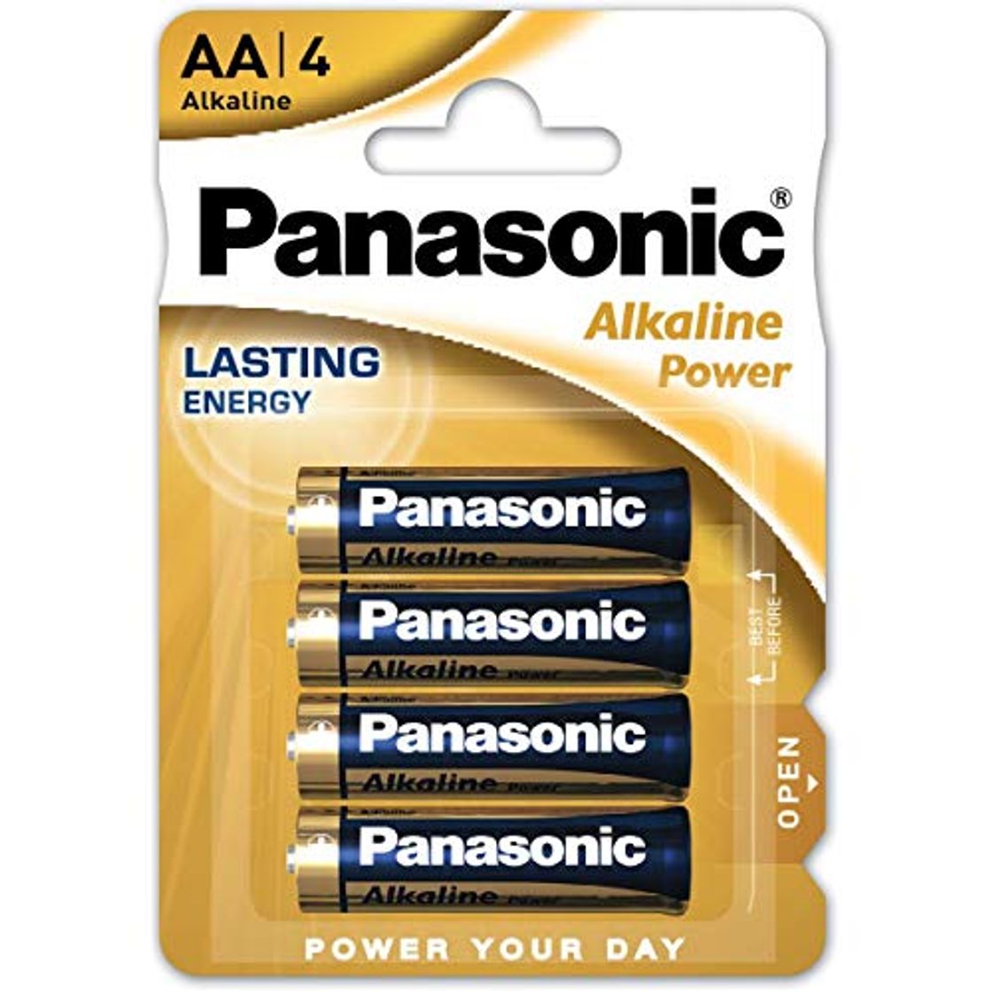 Products Panasonic POWER LR6 AA 43741 - Pack de 4 pilas alcalinas