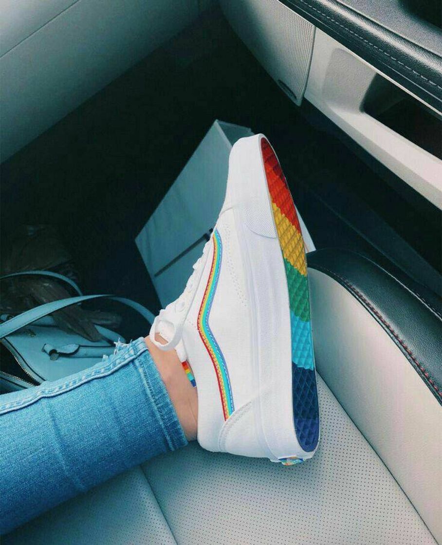 Fashion 🌈 tênis colorido 