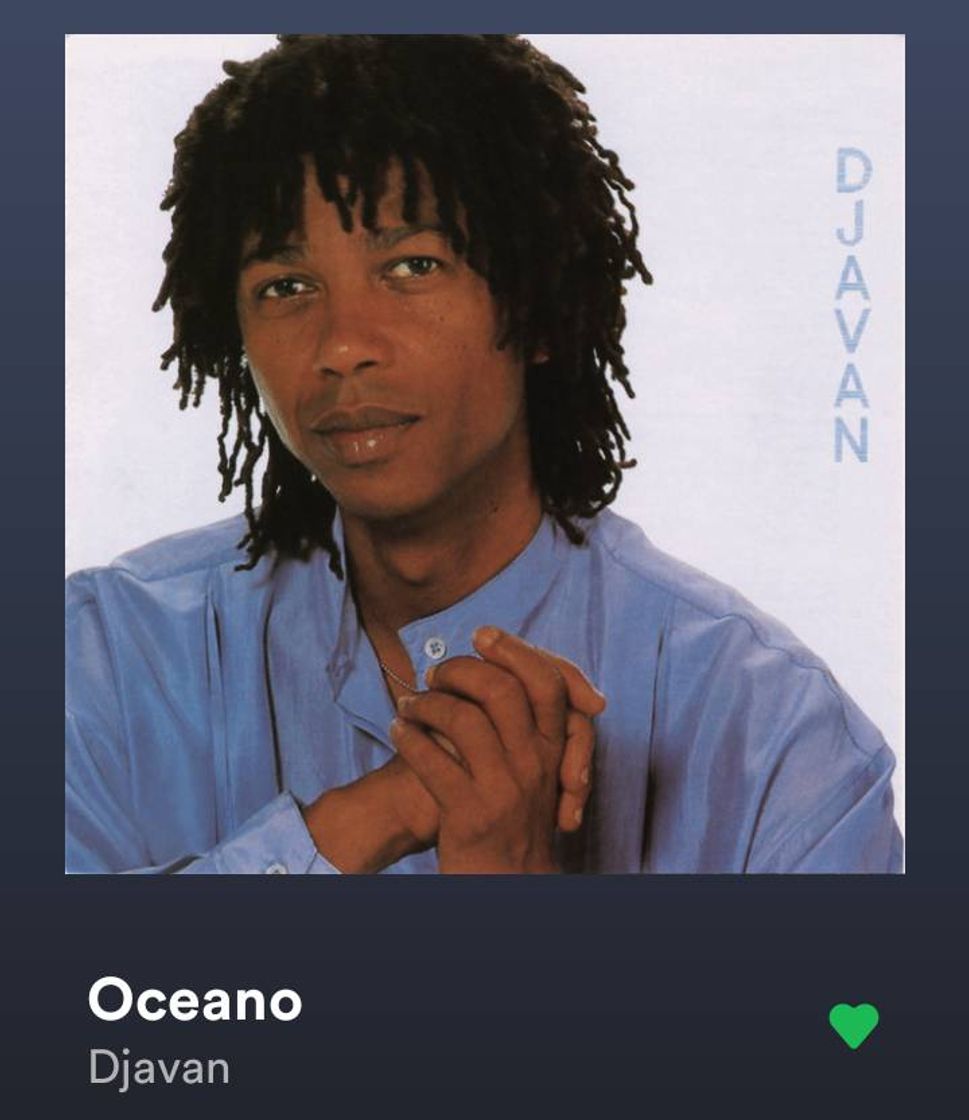 Moda Djavan - Oceano