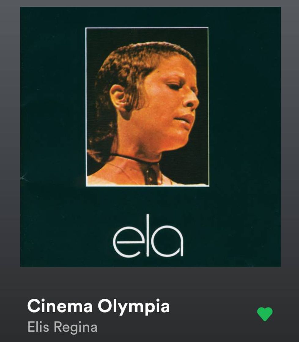 Moda Elis Regina - Cinema Olympia