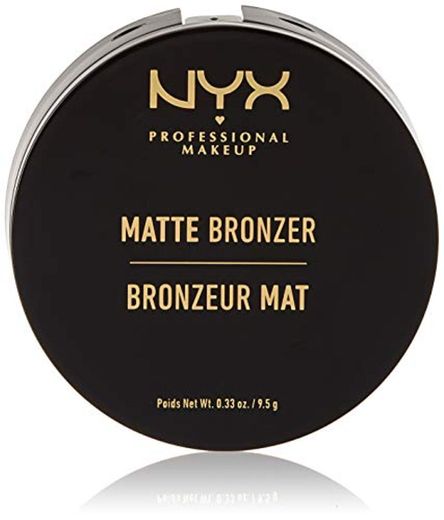 NYX Professional Makeup Polvos bronceadores Matte Bronzer, Polvos compactos, Sin brillos, Fórmula