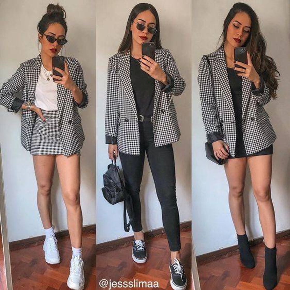 Fashion Uma peça 3 looks