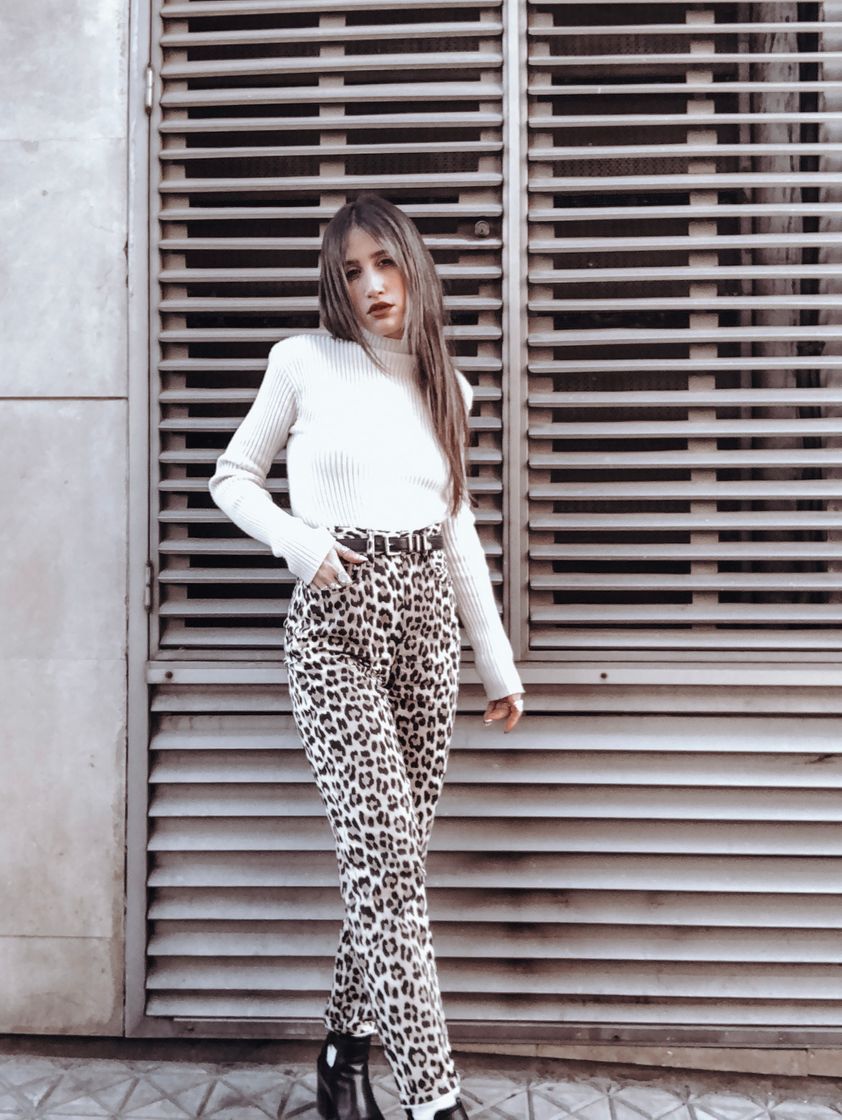 Moda Pantalón animal print 