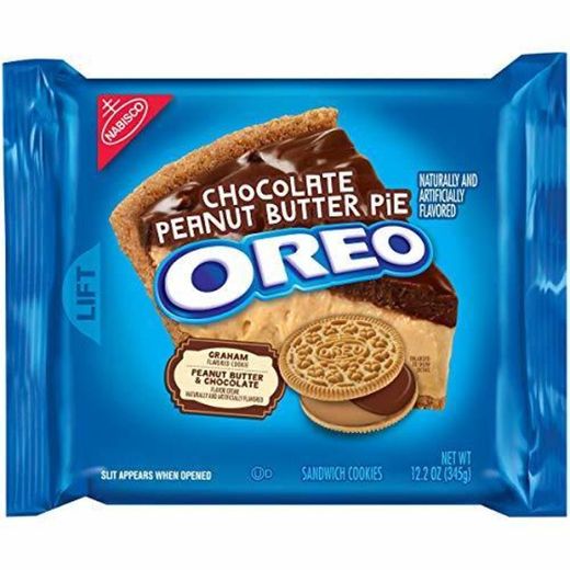 Oreo Chocolate Peanut Butter Pie Sandwich Cookies, 12.2oz