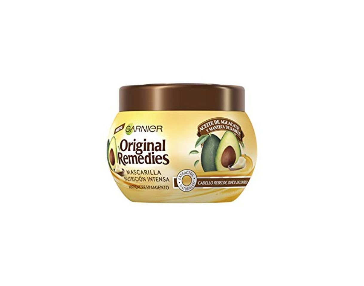 Social Garnier Original Remedies Aceite de aguacate y manteca de karité Mascarilla capilar