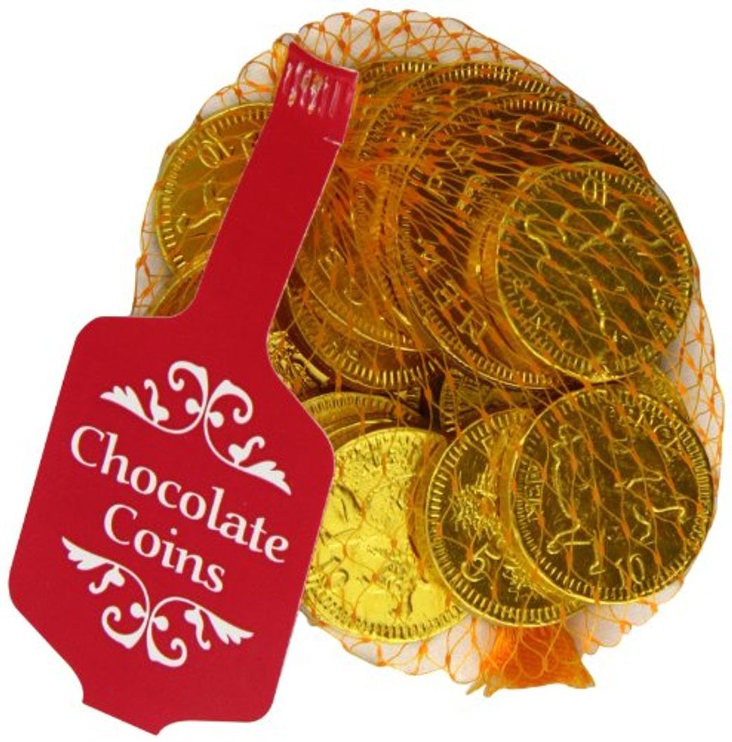 Productos Creme D'Or Gold Net of Milk Chocolate Monedas 50 g padre