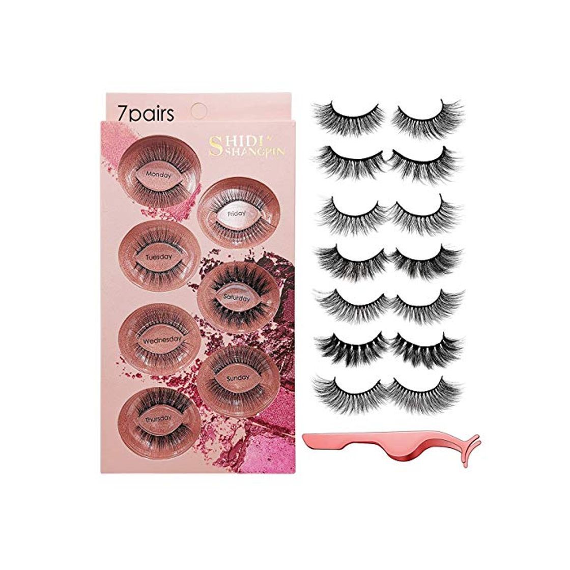 Social Pestañas Postizas 7 pares