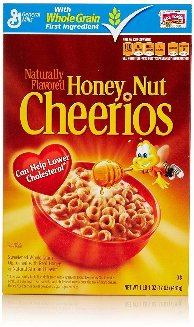 Producto Honey Nut Cheerios Cereal