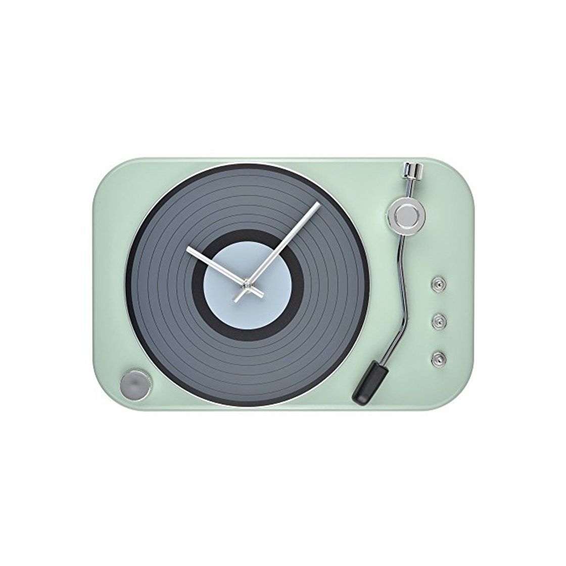 Product Reloj de pared con diseño de tocadiscos vintage