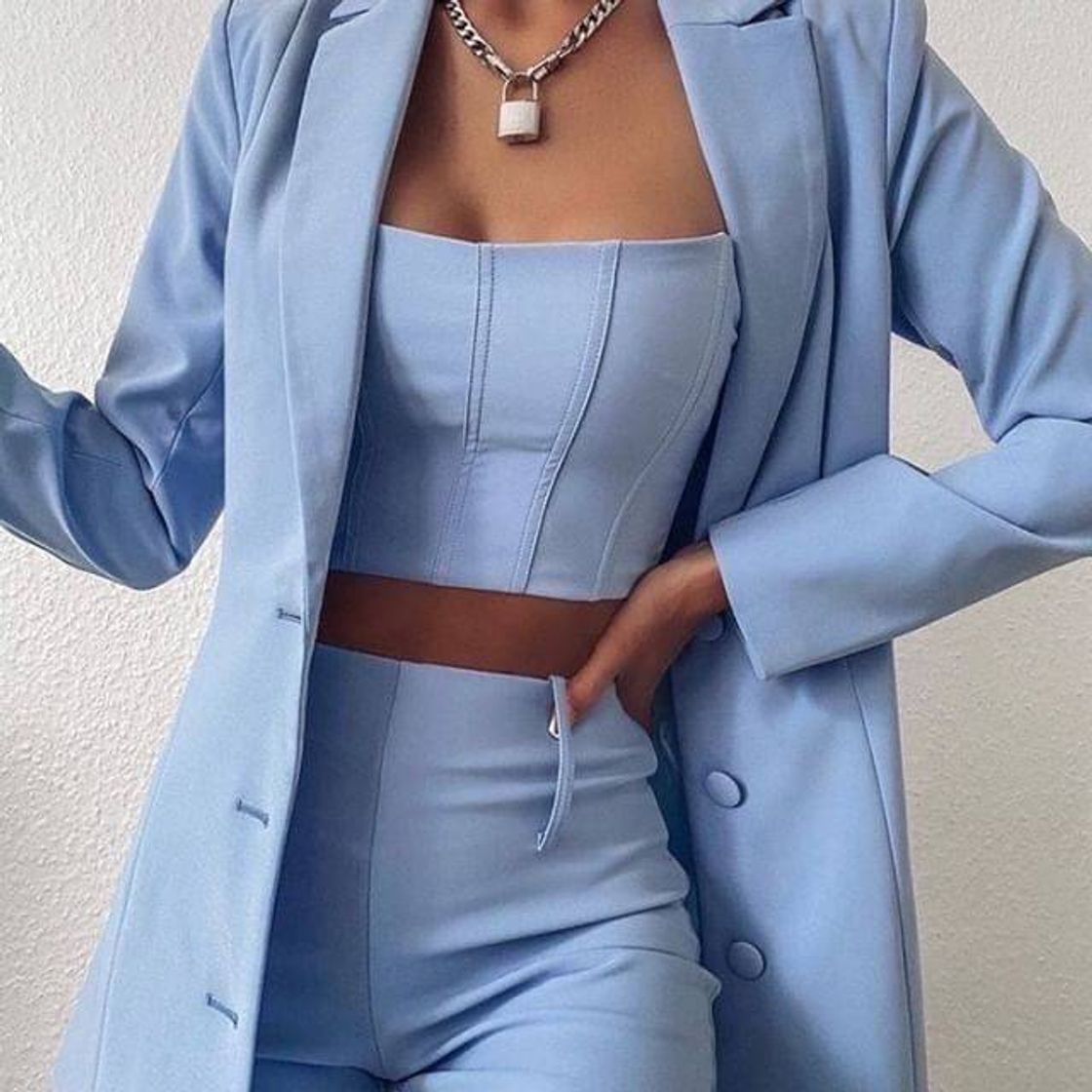 Social Look terninho azul