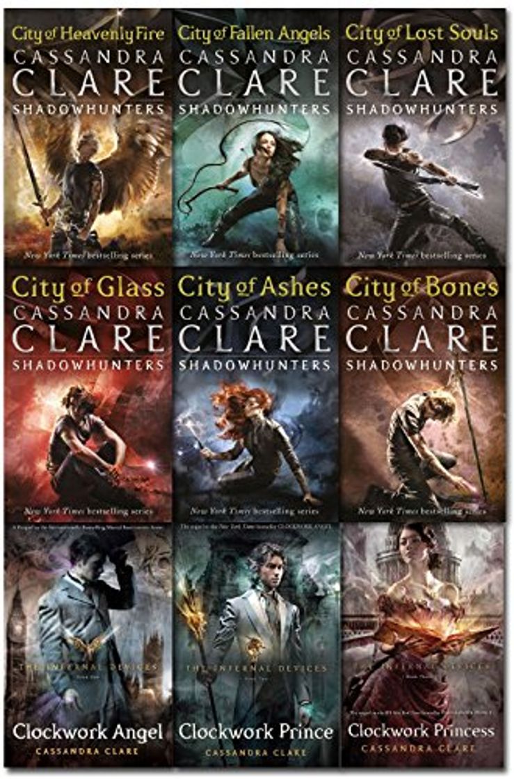 Libro Cassandra Clare Mortal Instruments & Infernal Devices Collection 9 Books Set Pack