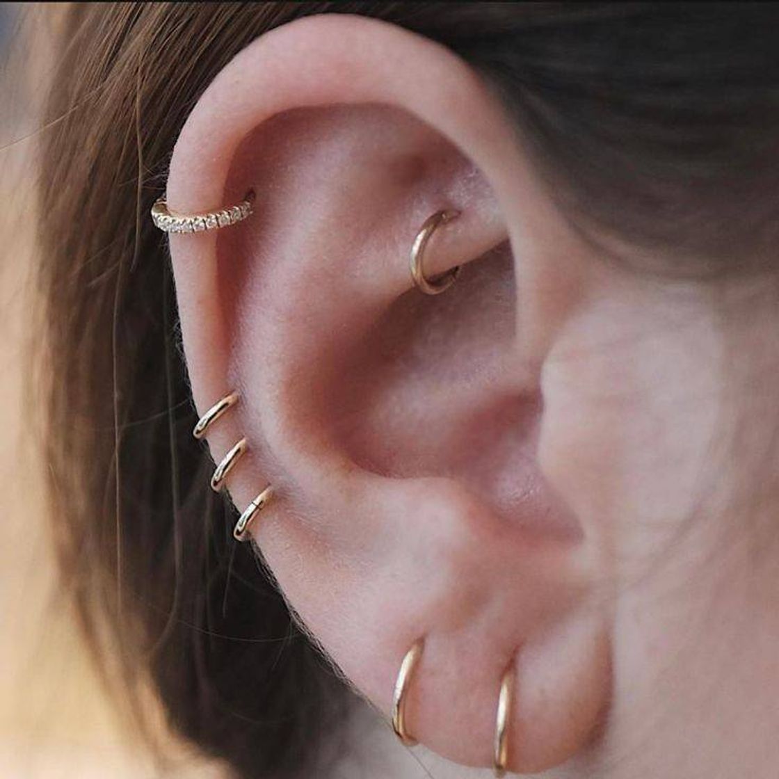 Moda Piercing na orelha