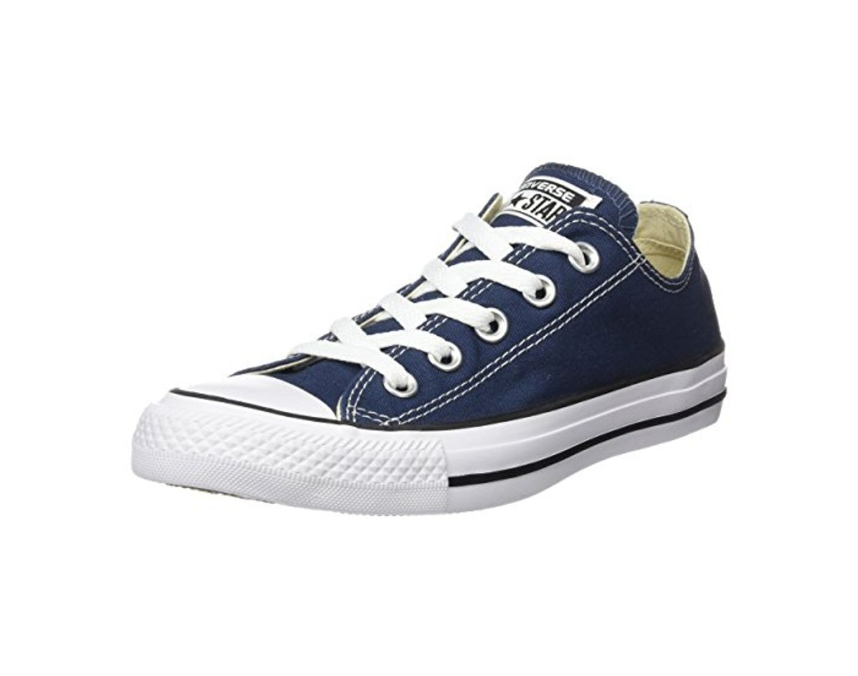 Fashion Converse Chuck Taylor All Star Ox, Zapatillas de Tela Unisex Adulto, Azul