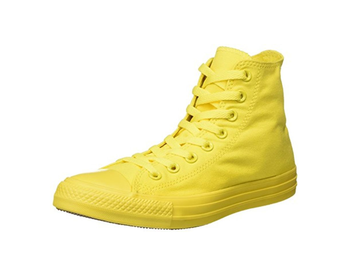 Moda Converse Zapatillas Abotinadas Monocrome All Star Hi Amarillo EU 37