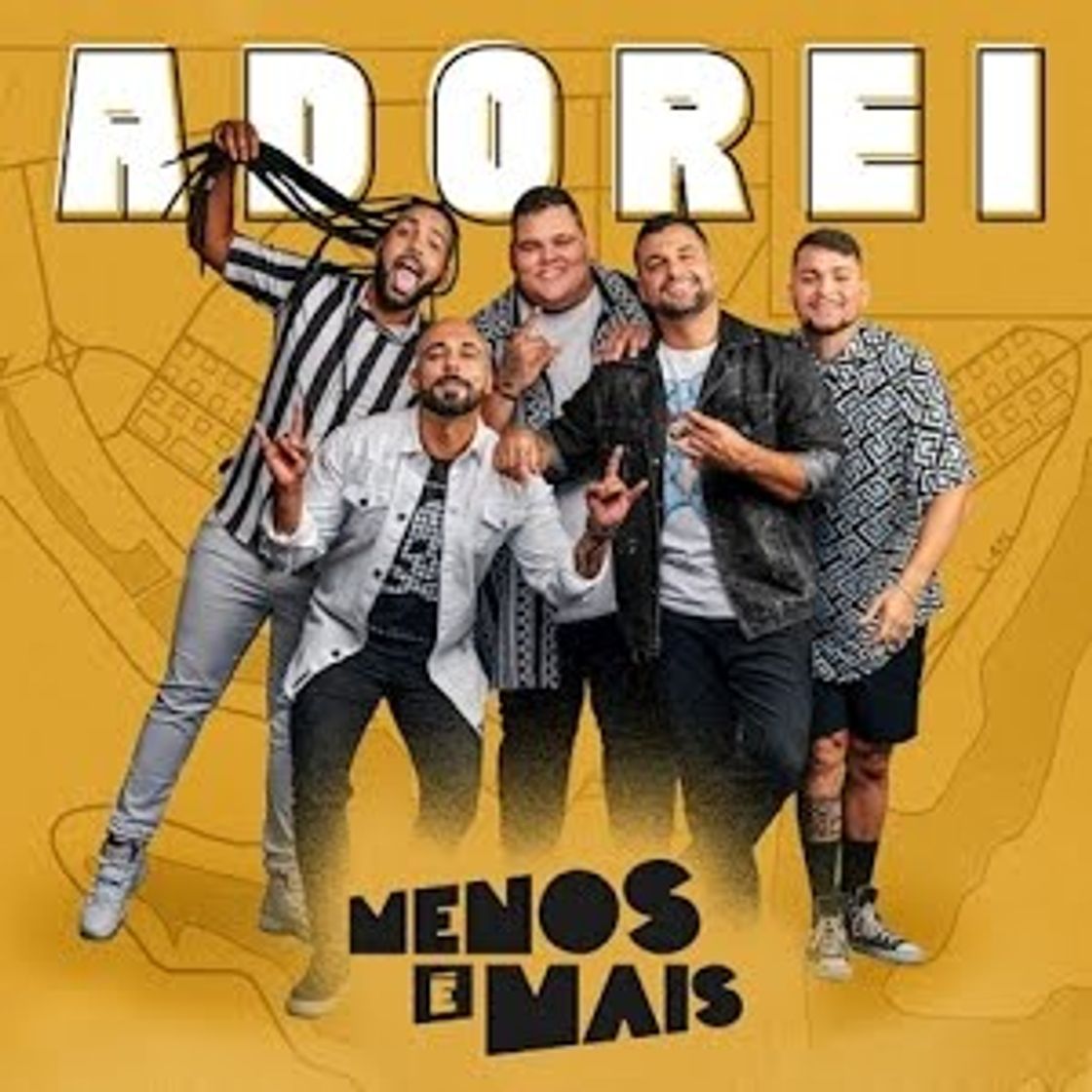 Canción Adorei- Grupo menos é mais 