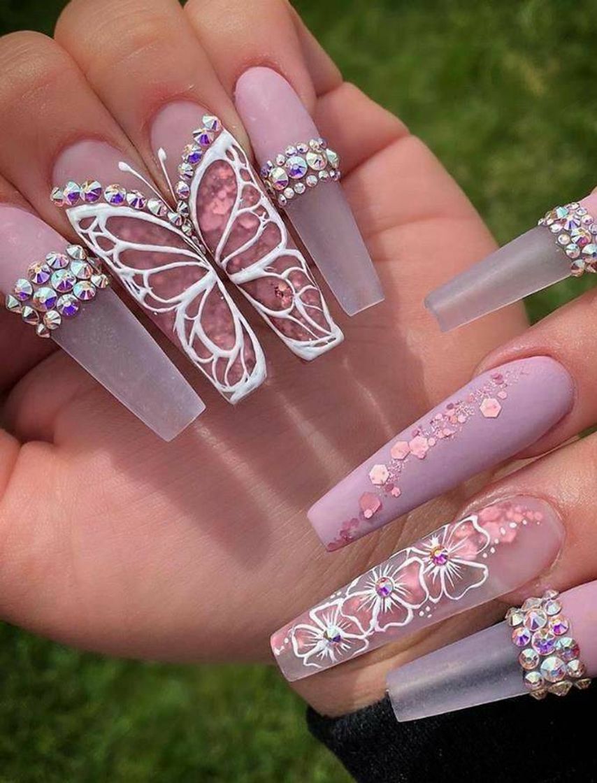 Moda Unhas glamourosa 