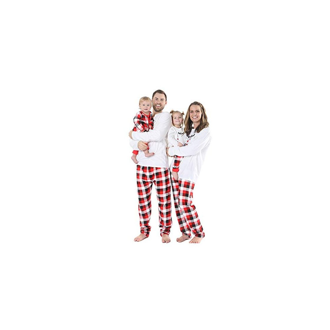 Moda BOBORA Pijamas Familiares de Navidad