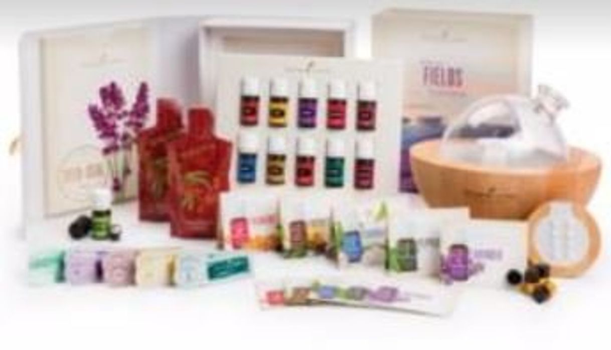 Products Young Living Premium Starter Kit con Dewdrop casa Rainstone Aria difusor aceites