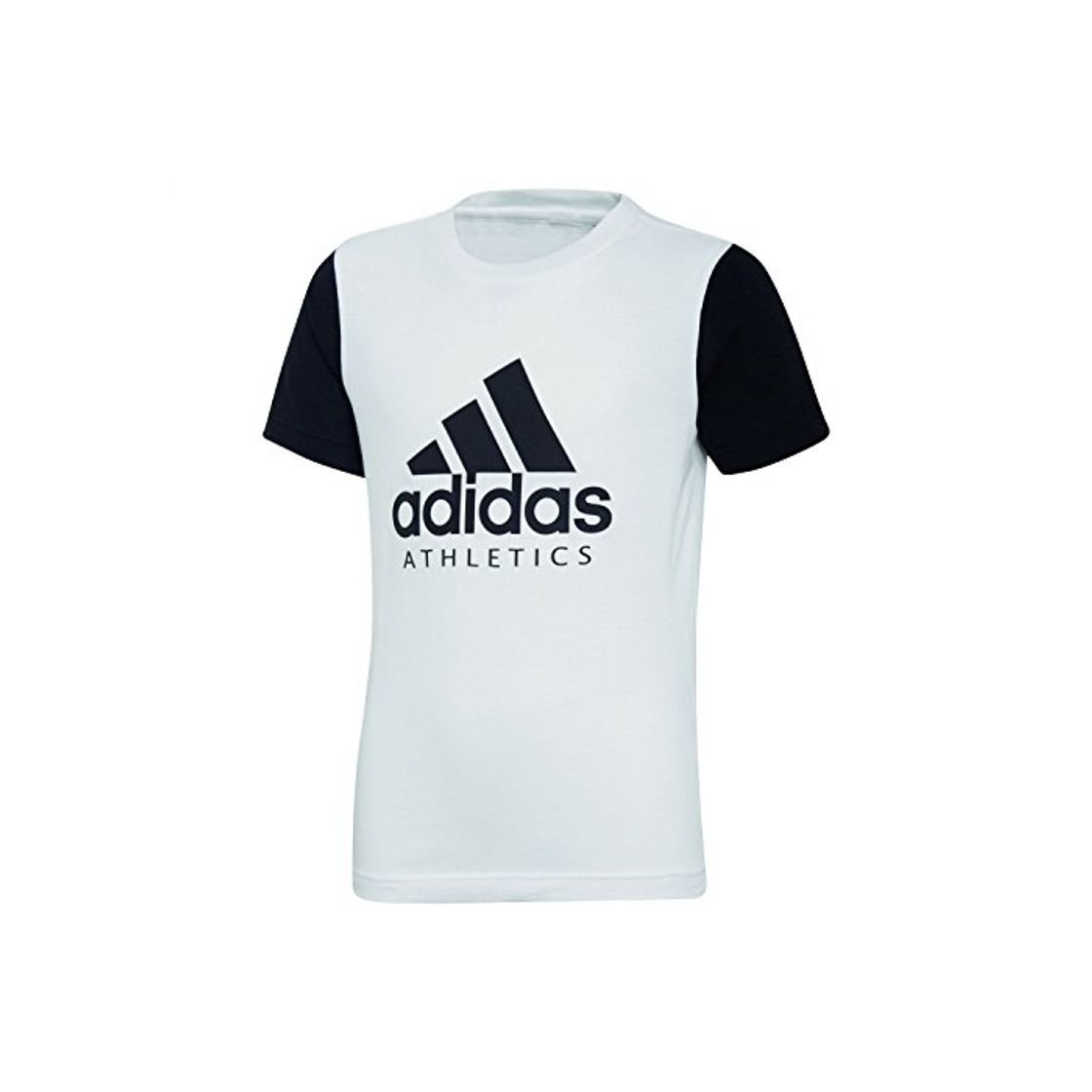 Moda adidas DI0159 116 Camisa y Camiseta Cuello Redondo Manga Corta Algodón -