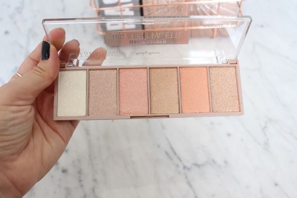 Social Paleta de iluminador ruby rose 