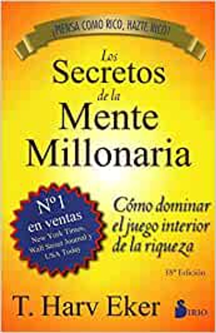 Libro Los secretos de la mente millonaria - T Hard Eker