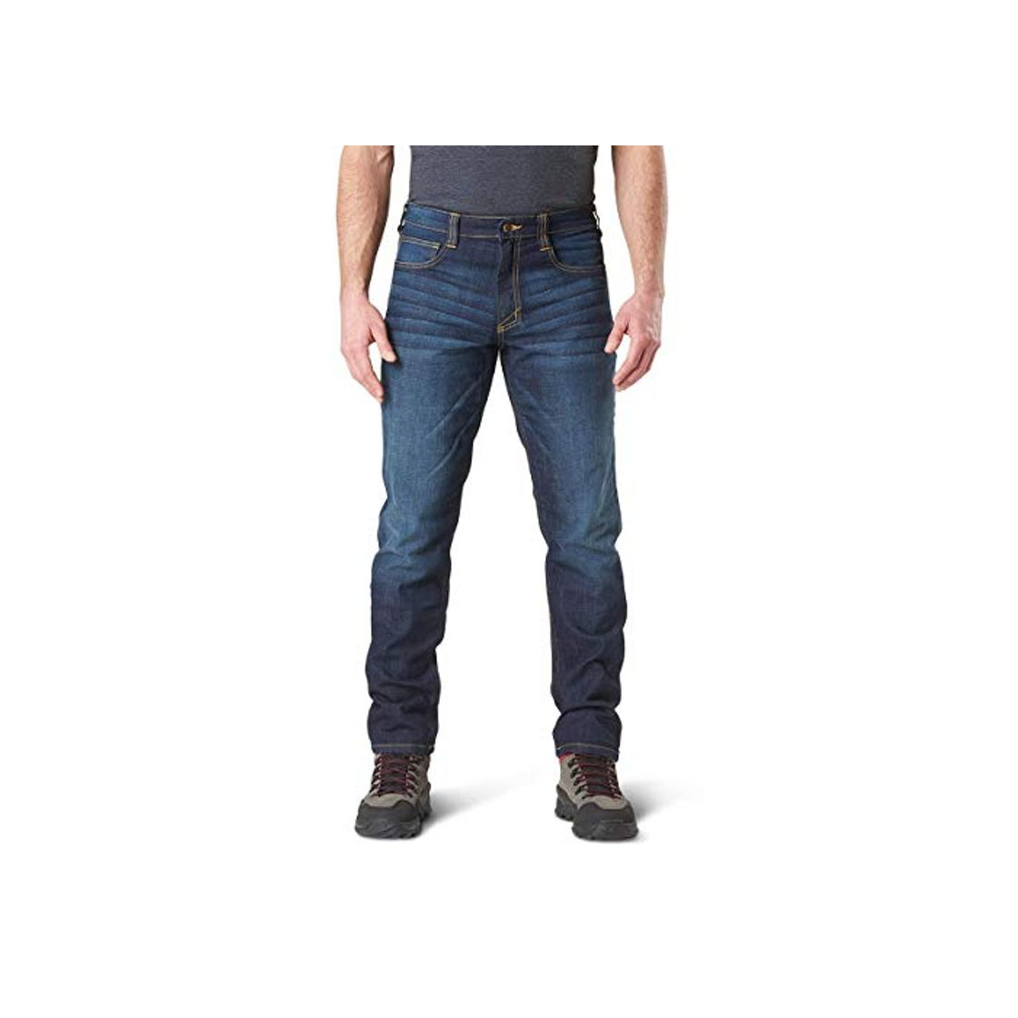 Moda 5.11 Defender-Flex Jean-Slim - Pantalones Vaqueros para Hombre Azul Lavado Oscuro índigo