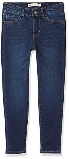 Levi's Kids Lvg 710 Super Skinny Jean Pantalones Complex para Niñas