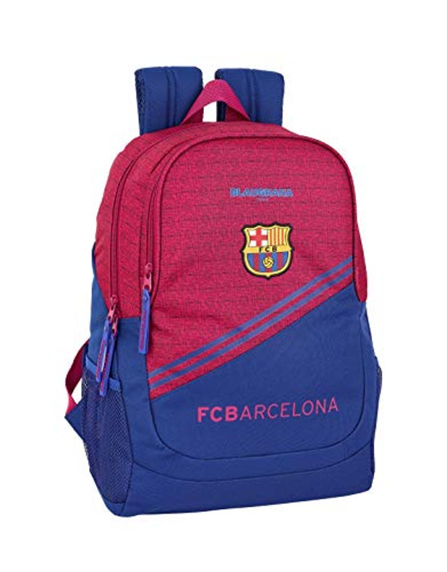 Moda FC Barcelona Corporativa Oficial Mochila Escolar 320x160x440mm