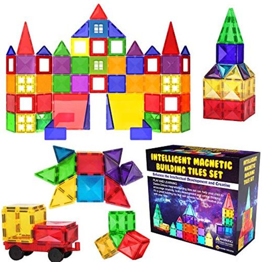 Desire Deluxe kit Bloques de Construcción Magnéticos 3D para Niños y Niñas