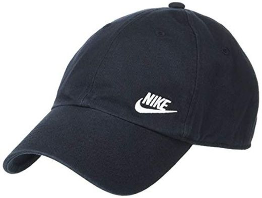 NIKE W NSW H86 Cap Futura Classic Hat, Mujer, Black/