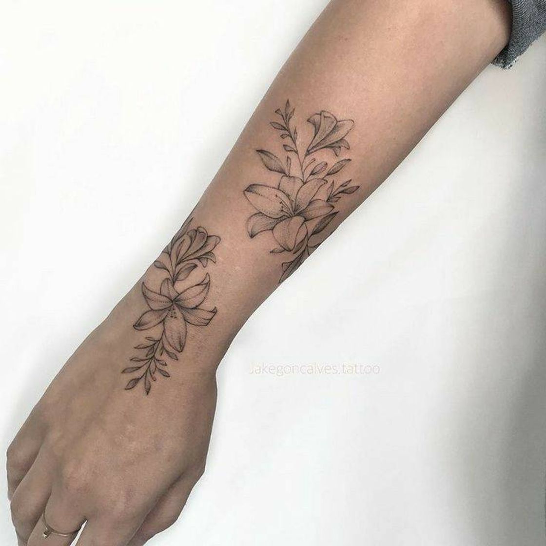 Fashion Tattoo de flores