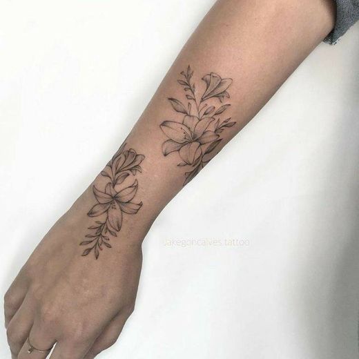 Tattoo de flores