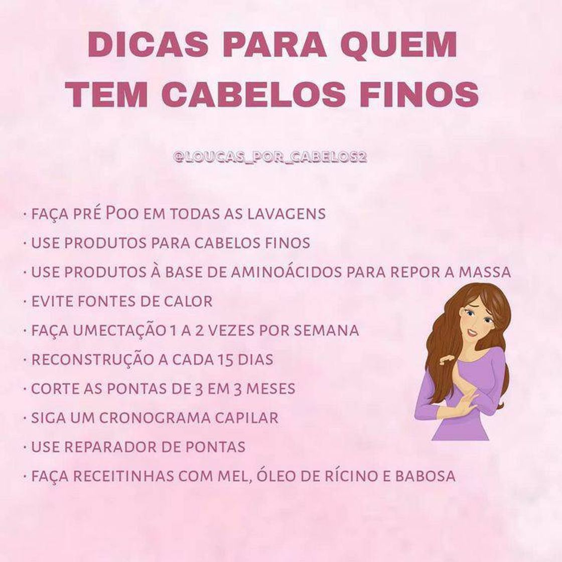 Fashion Dicas para cuidar de cabelo fino 