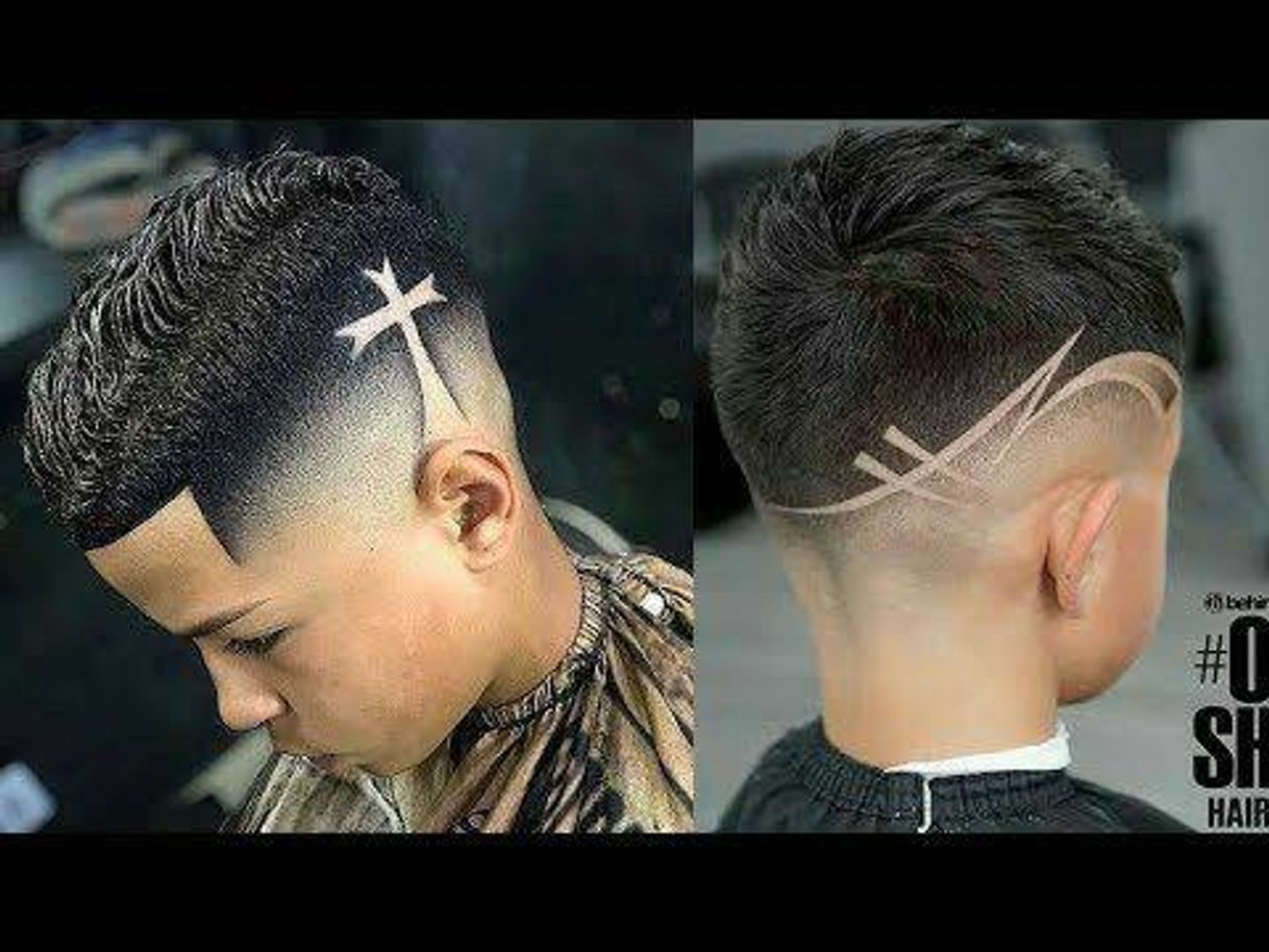 Fashion Novo corte de cabelo masculino atualiizado