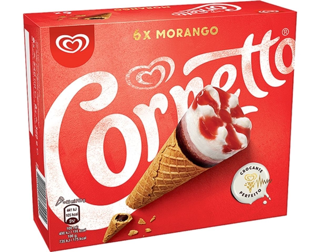 Productos Cornetto Morango 