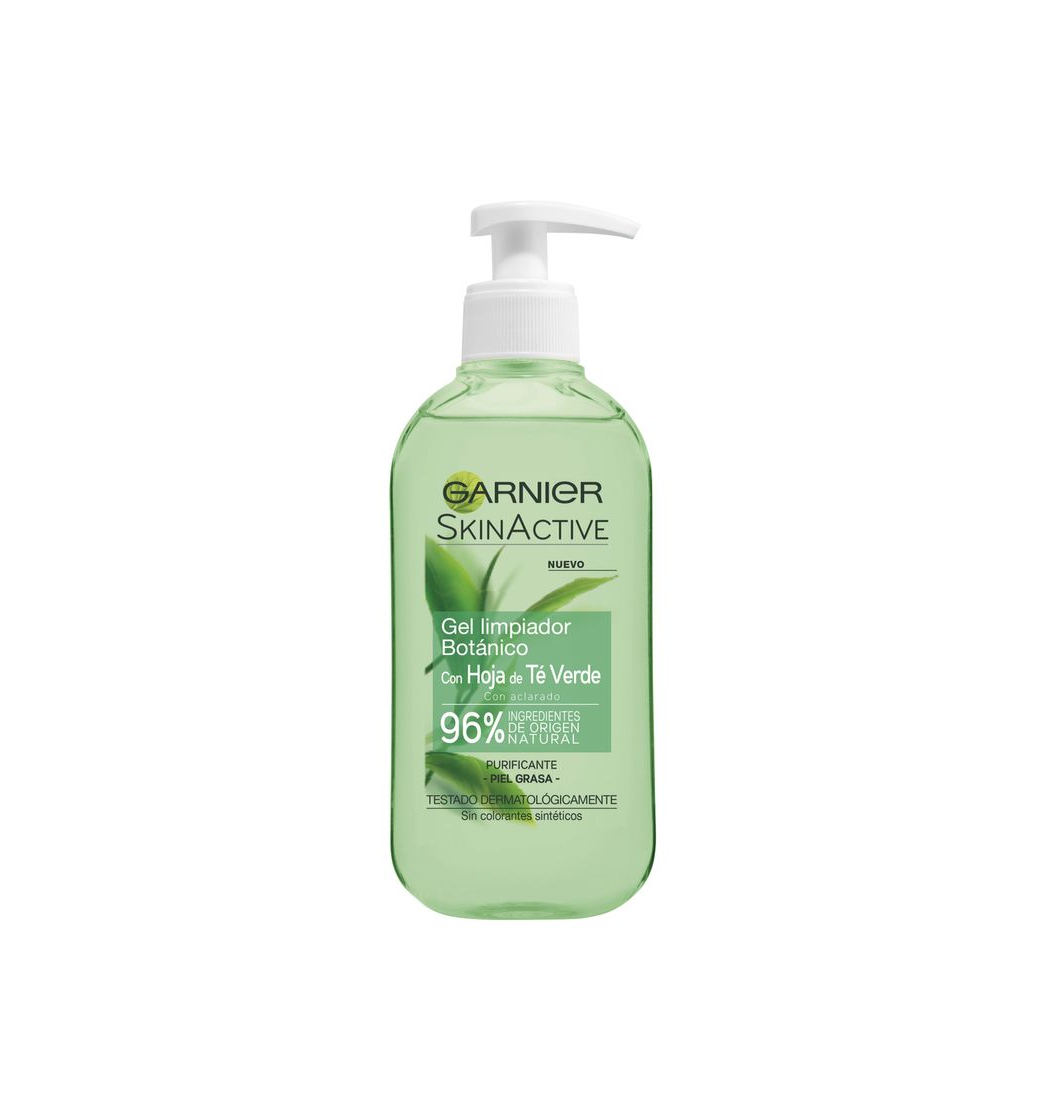 Beauty Garnier Skin Active Gel Limpiador con Hoja de Té Verde