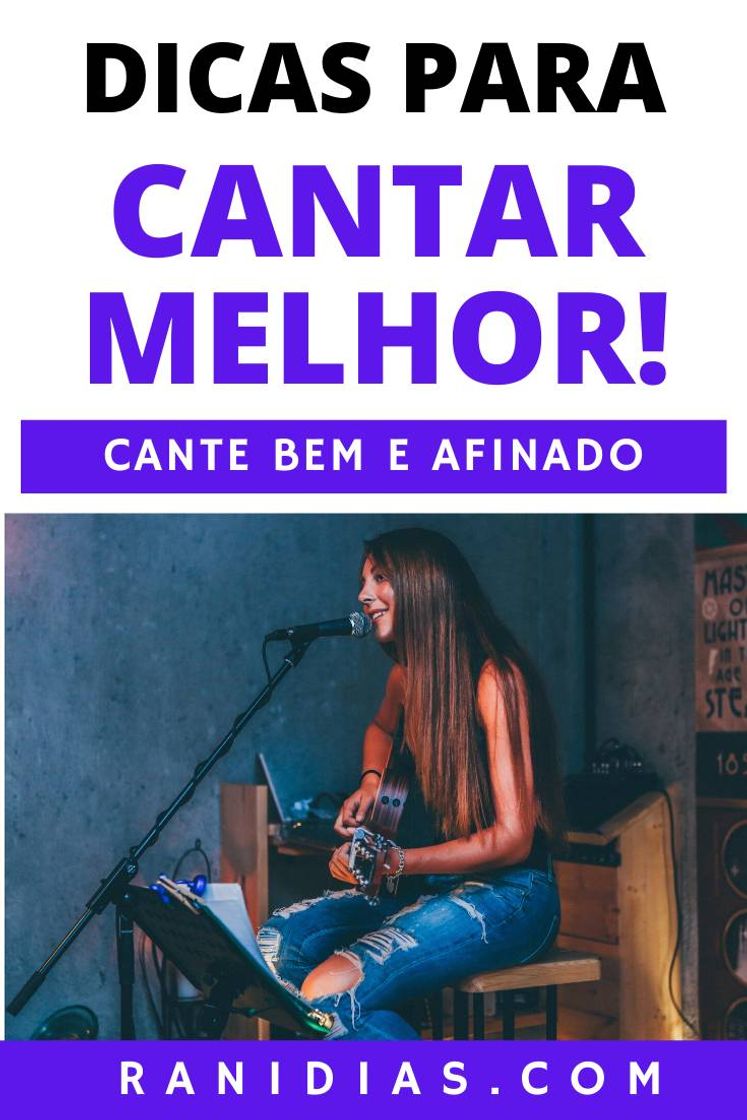 Fashion Dicas para cantar melhor