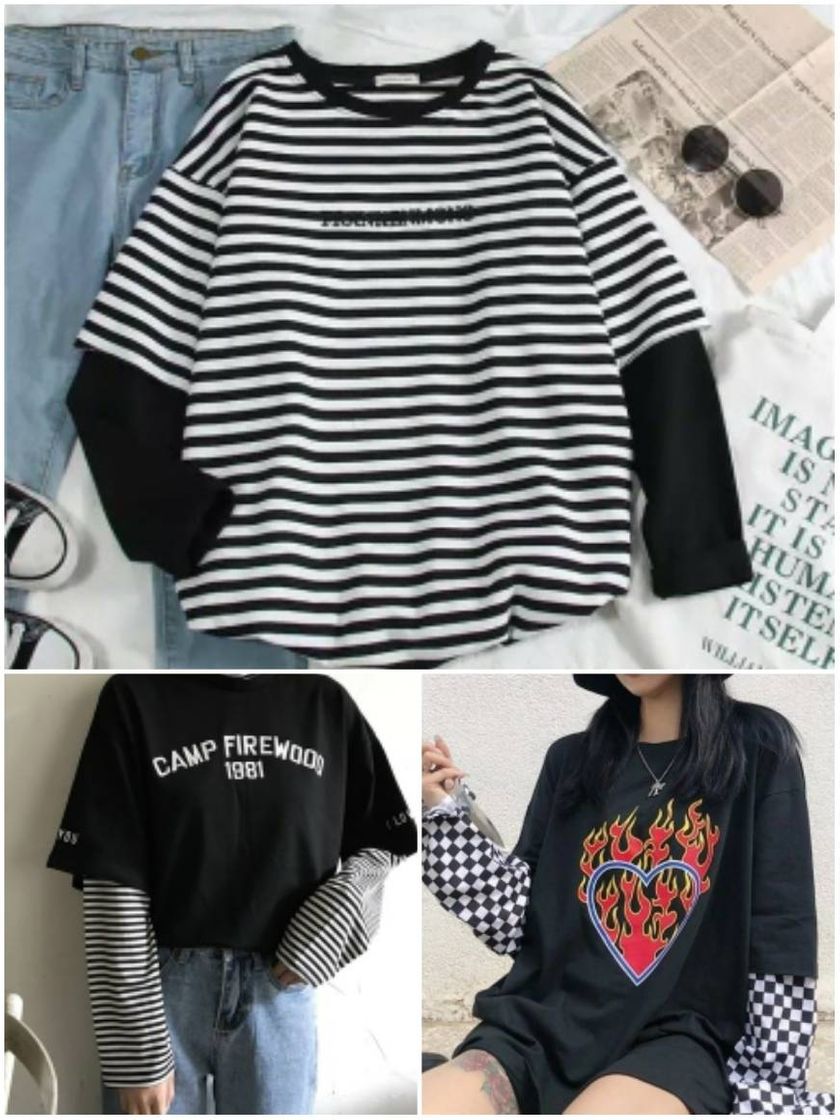 Moda Blusas estilo E girl, estilosas demais, super recomendo. 