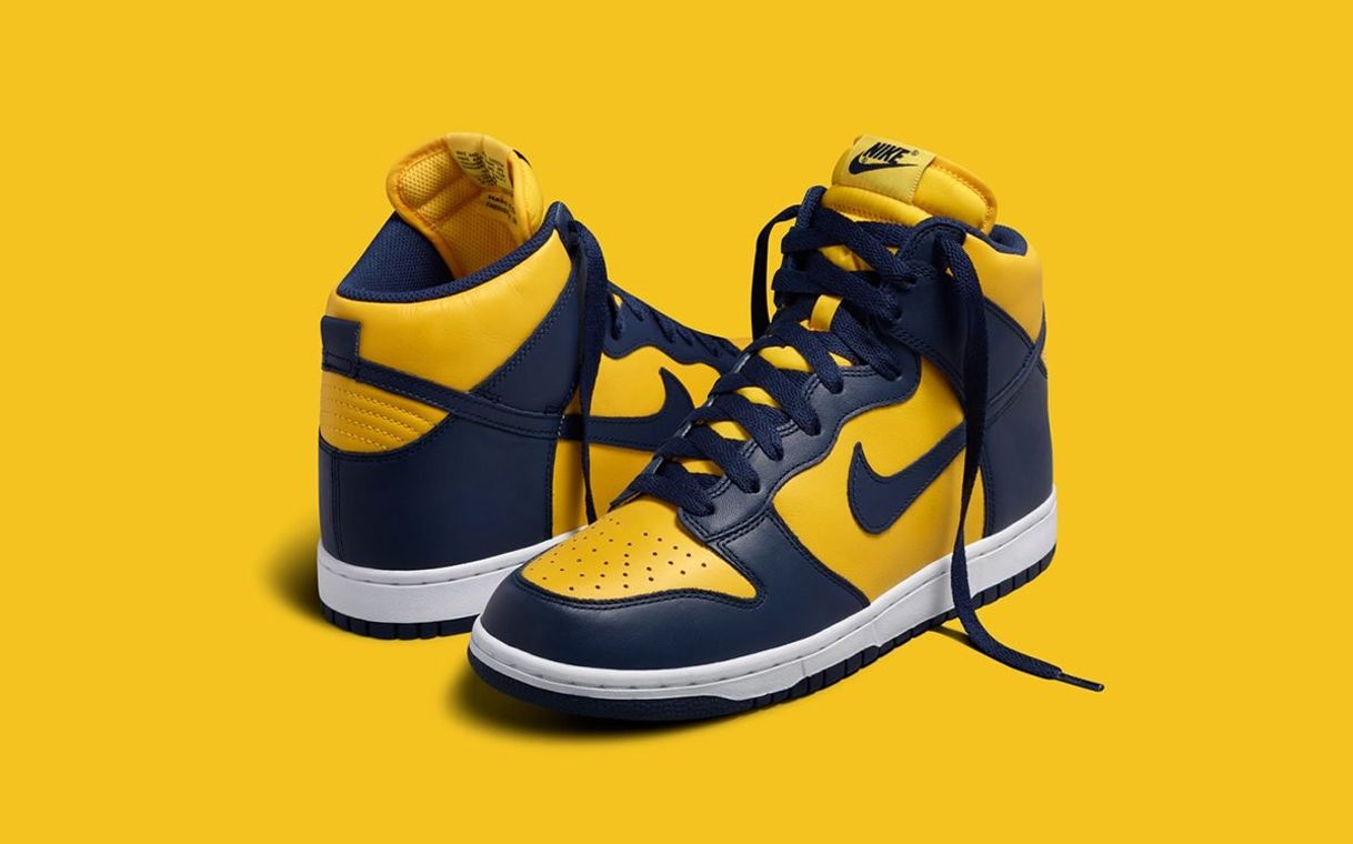 Moda Dunk High Maize & Blue