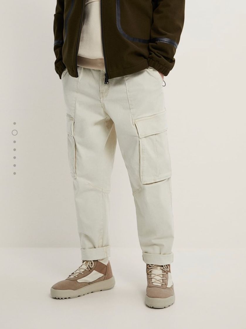 Moda Pantalón Cargo Cropped