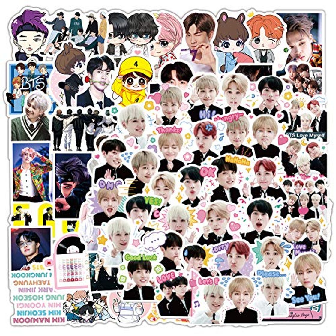 Product 90 Piezas Kpop Dynāmite Pegatinas Stickers BTS para ARMY Skate Pegatinas Calcomanías