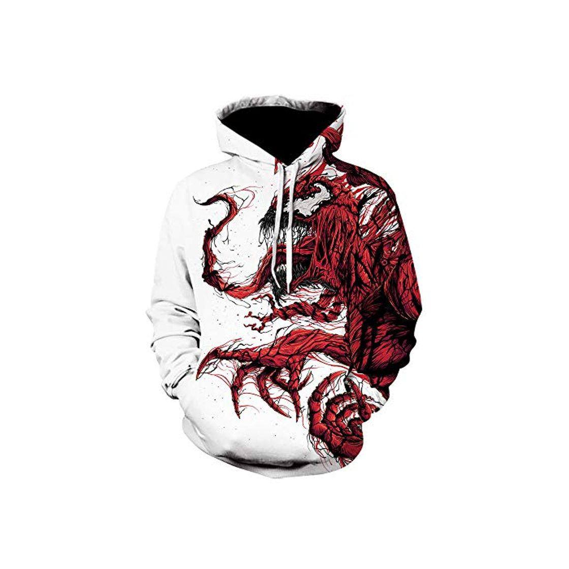 Moda YHKYGM 2021 New Venom 3D Printed Hoodie Men Casual Sweatshirts Long Sleeve