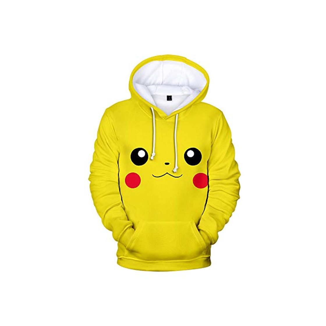 Product Nuevo Pikachu 3D Hoodies Hombres/Mujeres Moda Amarillo niños Cálido Harajkuku 3D Print