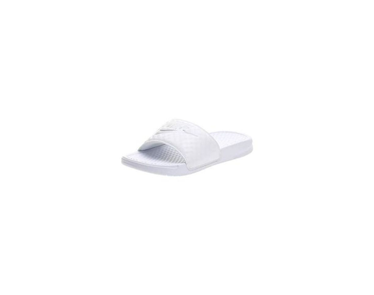 Fashion Nike Wmns Benassi JDI, Chanclas para Mujer, Blanco