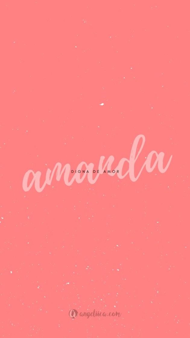 Social Amanda- digna de amor 