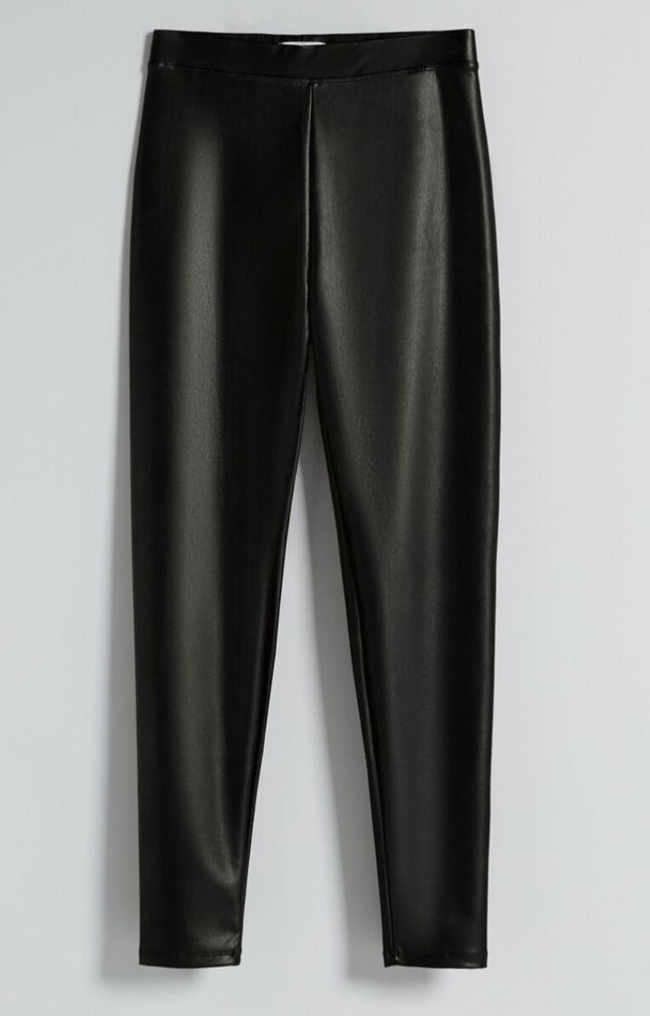 Fashion Faux leather leggings - Woman