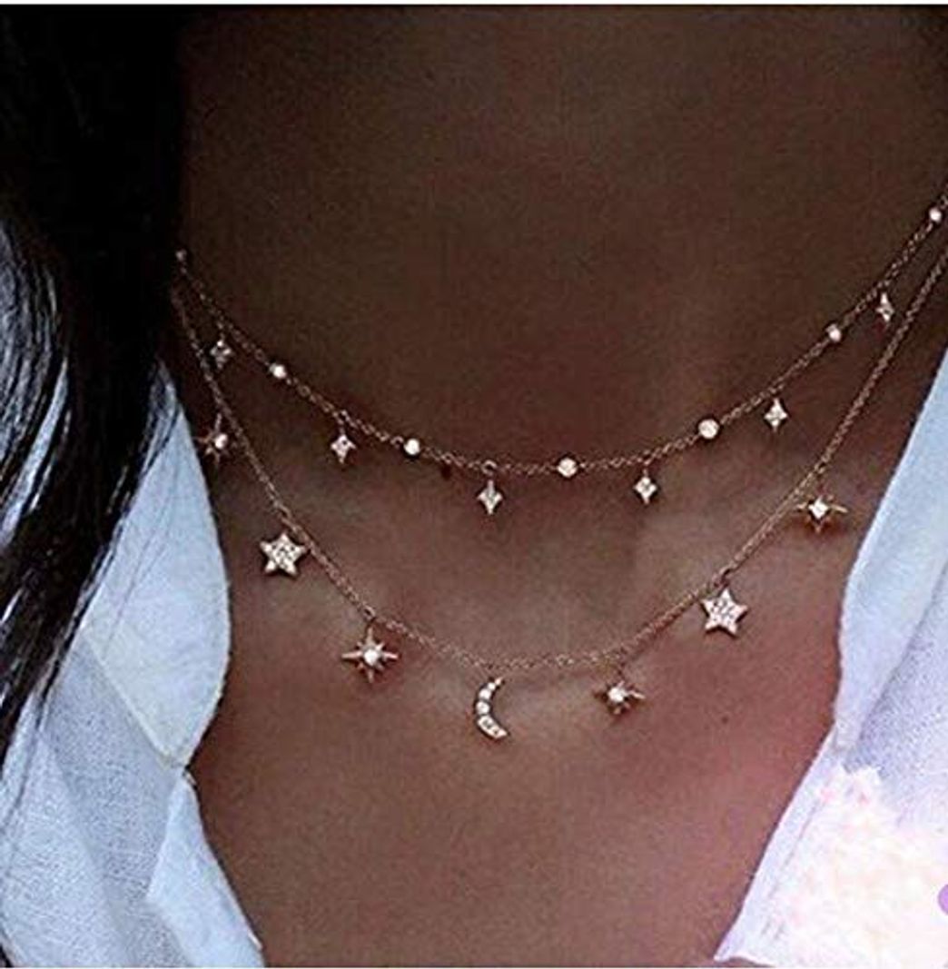 Social 8m Nordvpn Simple Chapado en Oro Tassel Coin Bar Collar Clavícula Cadena