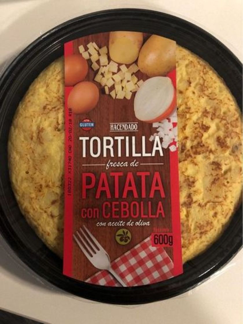 Fashion Tortilla de patatas con cebolla hacendado 